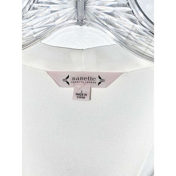 Nanette Lepore Sleeveless Cream Top Size S - Picture 2 of 7